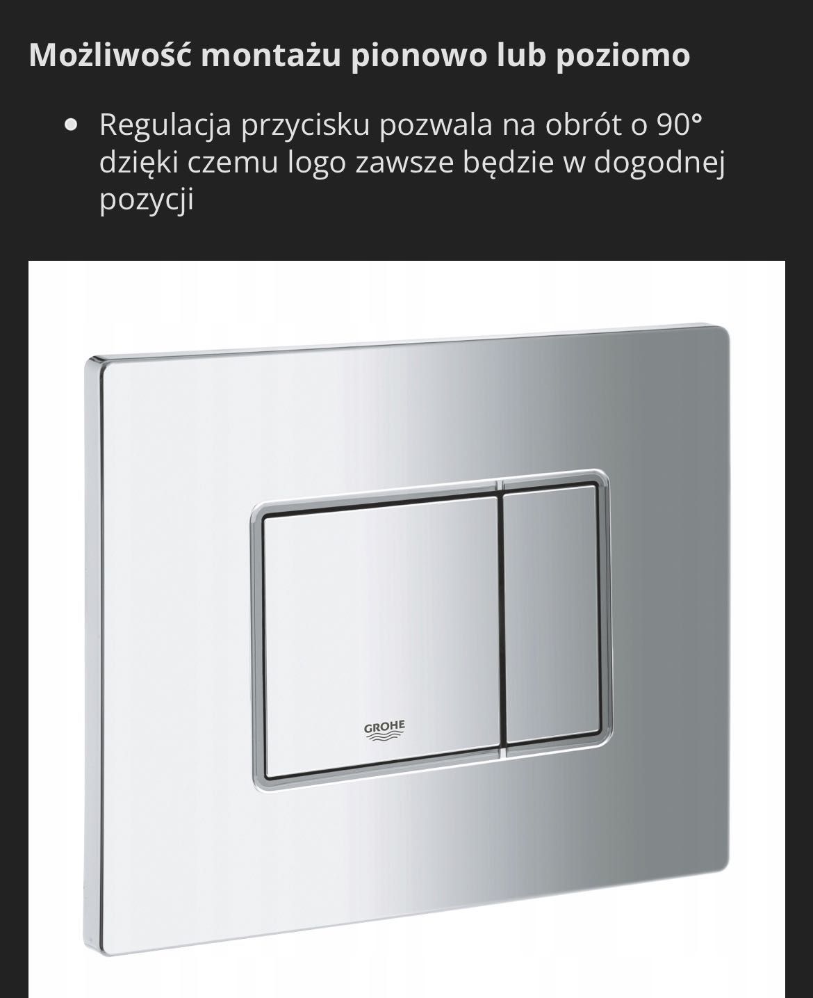 Przycisk wc Grohe