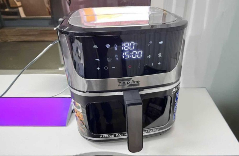 Аэрофритюрница мультипечь / мультипіч аерогриль, с двумя тенами 4000Вт