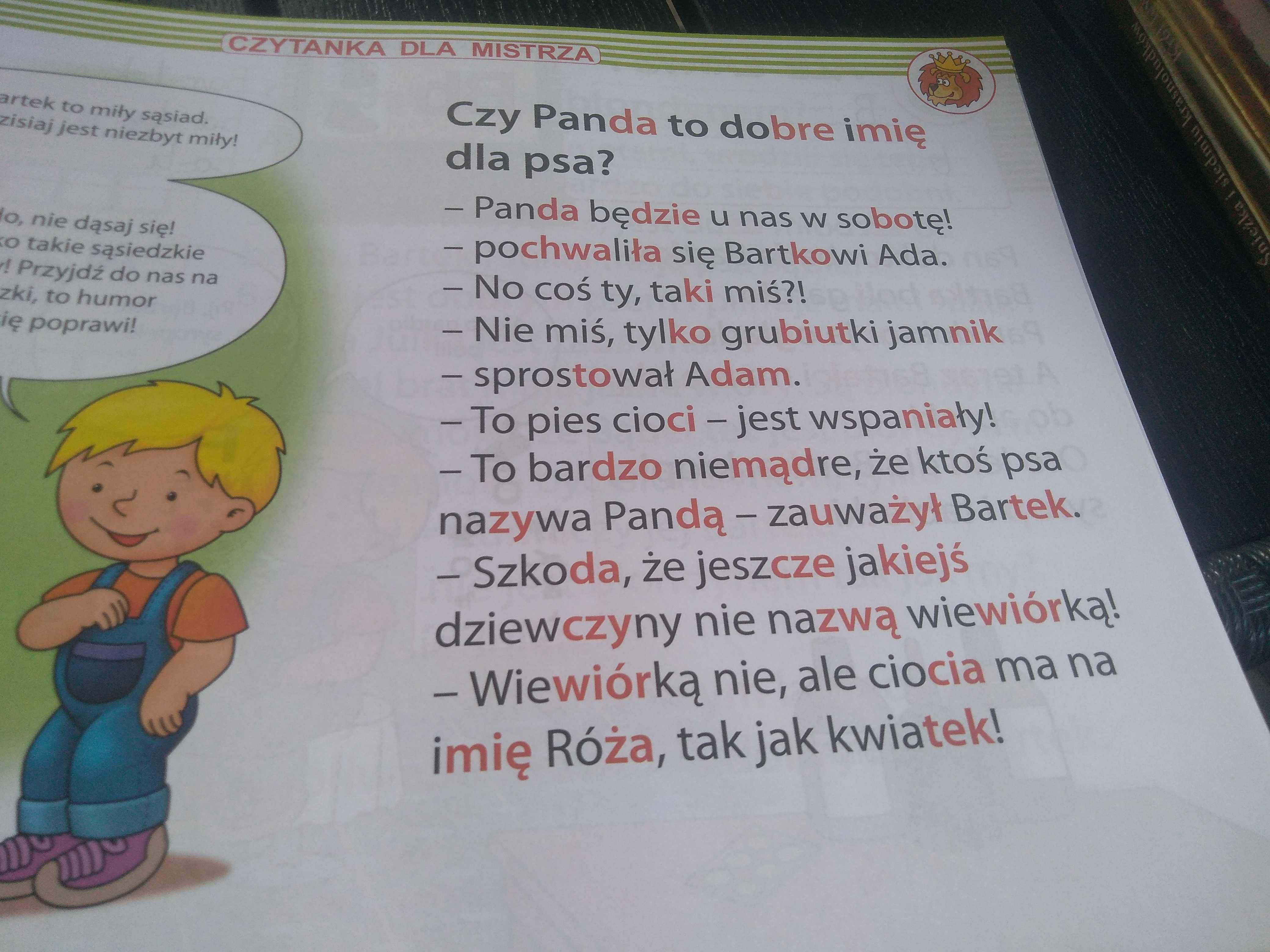 Elementarz do nauki czytania metodą sylabową