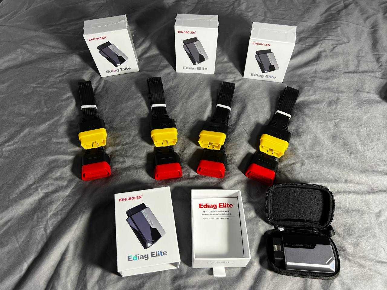 Автодіагностика Ediag Elite Kingbolen OBD2 + Перехідник Подарунок Нові