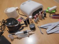 Zestaw do manicure pedicure wszystko co potrzeba