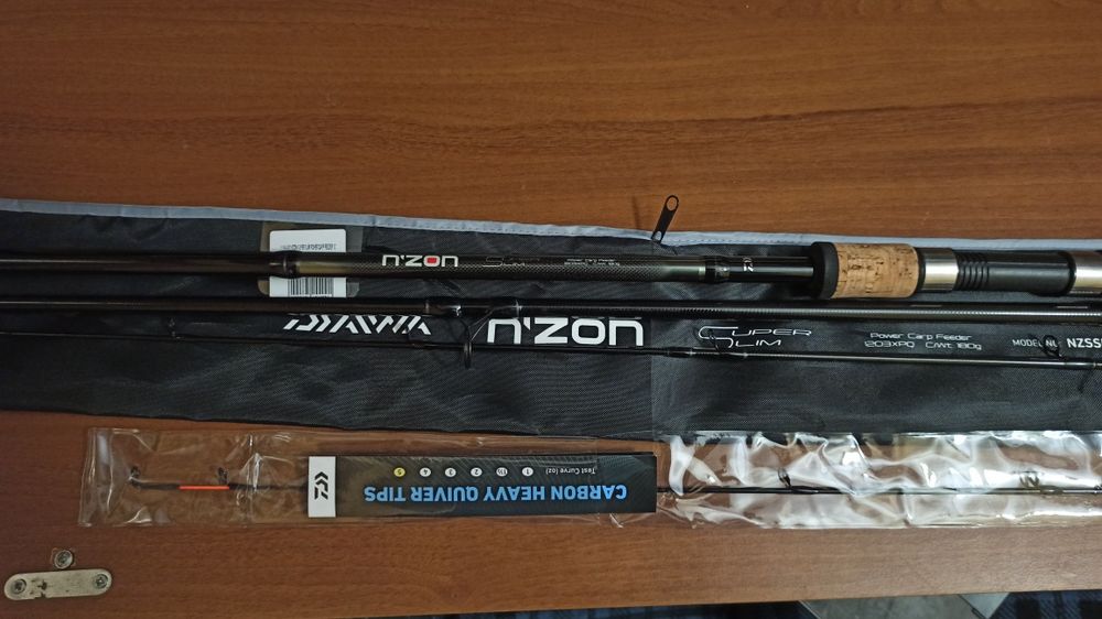 Wędka Daiwa N'ZON Super Slim Carp Feeder 12FT / 3,66m / ≤180g