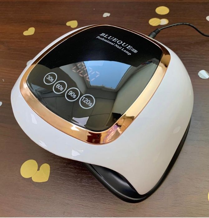 Лампа для сушки гель лака SUN BQ-V3 Gold, 168 Вт