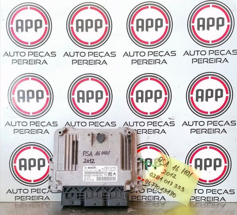 Centralinas PSA 1.6 HDI EDC17C10,  9677013180, 0281017333, VÁRIAS REFERÊNCIAS DISPONÍVEIS .
