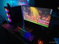 Gaming PC Ryzen 5 7600X, RX 6500XT, 27" 240Hz - Like New, Warranty