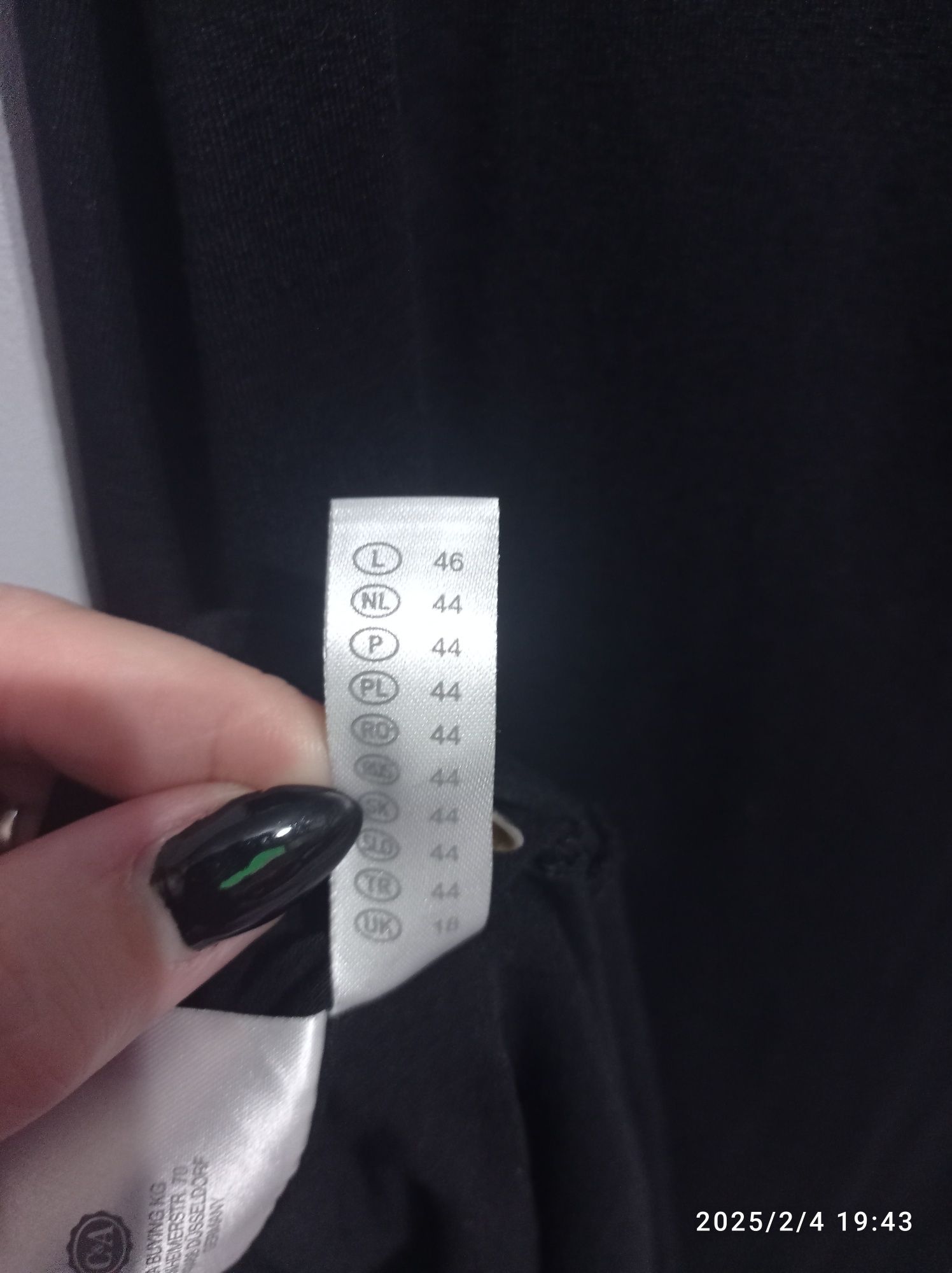 Sukienka 16 XXL 44 wiązana na szyi mini cekiny krótka imprezowa C&A