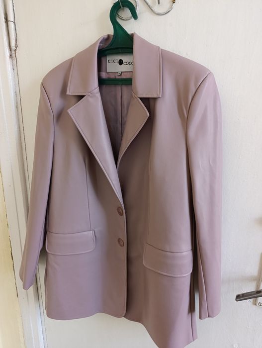 Піджак з еко шкіри