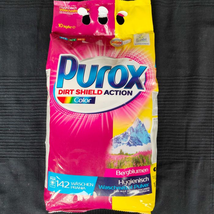 Proszek do prania Purox Color folia 10kg