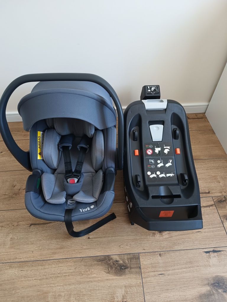 Fotelik z bazą isofix Baby Safe York