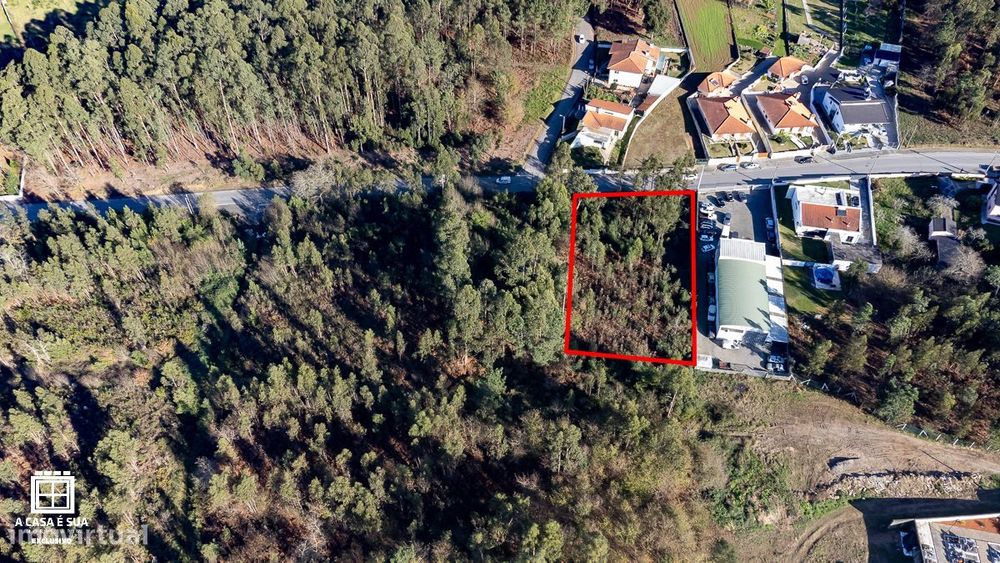 Terreno com 2170 m2 para construção em Souto - Exclusivo