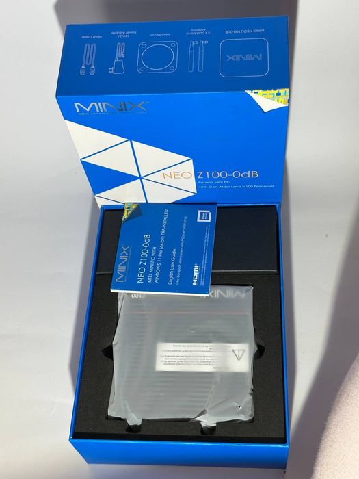Minix z100-0db fanless miniPC Intel N100, 16/512. Безвентиляторний!