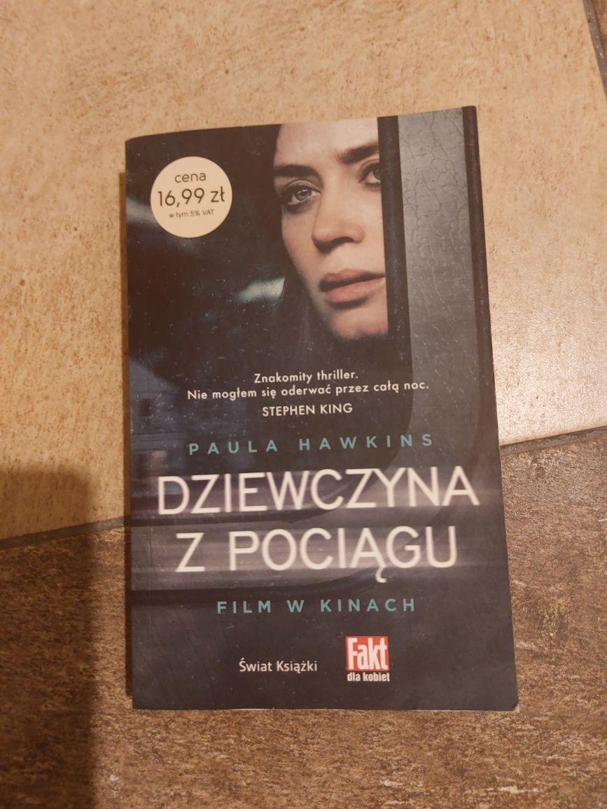 ,,Dziewczyna z pociągu " Paula Hawkins