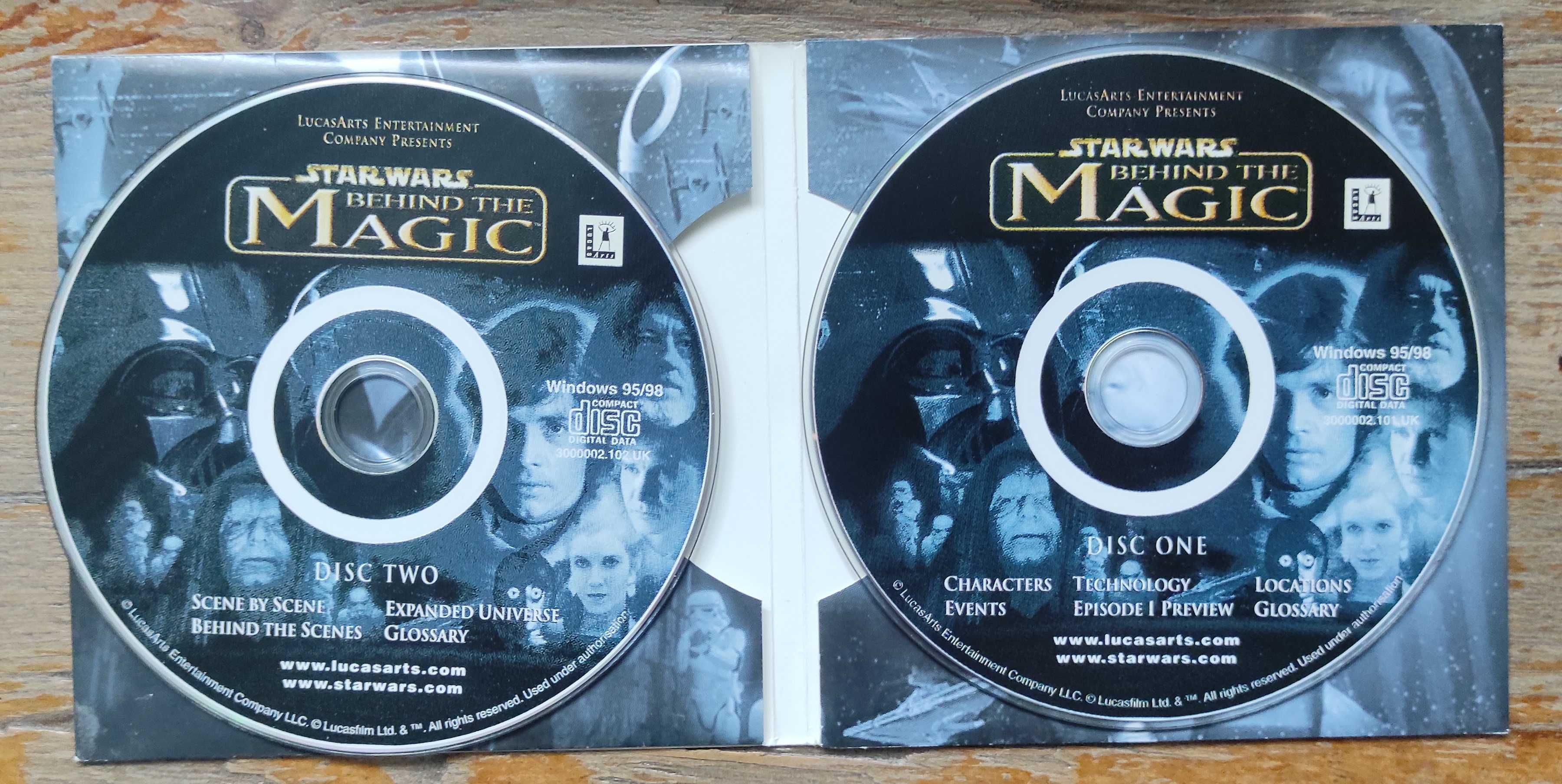 Star Wars: Behind the Magic gra/program Big Box PC ANG