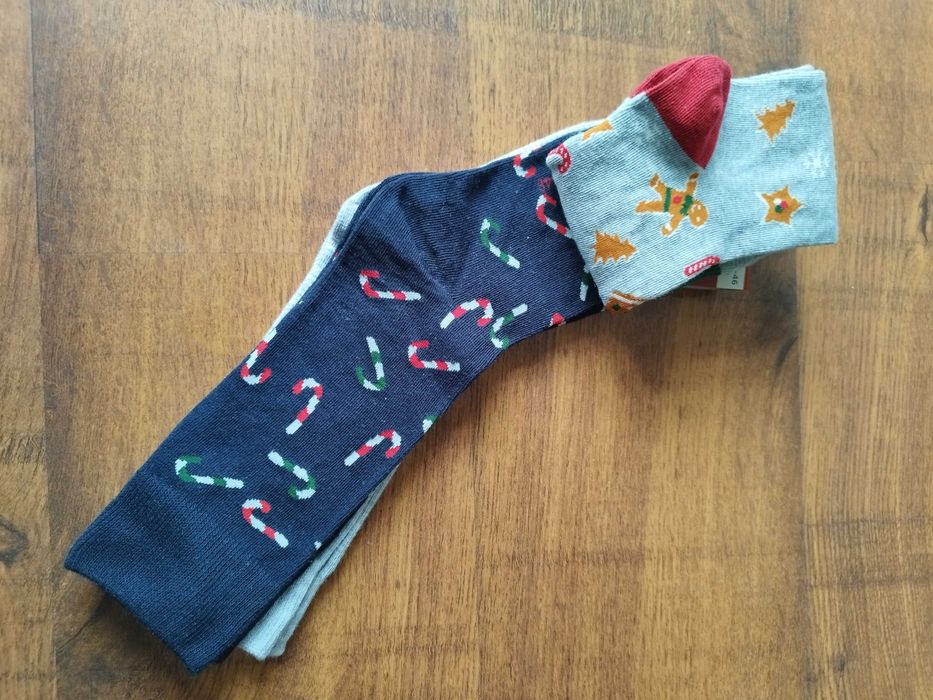 Skarpety męskie, zestaw 4 sztuk, rozmiar 43-46, oraz 42