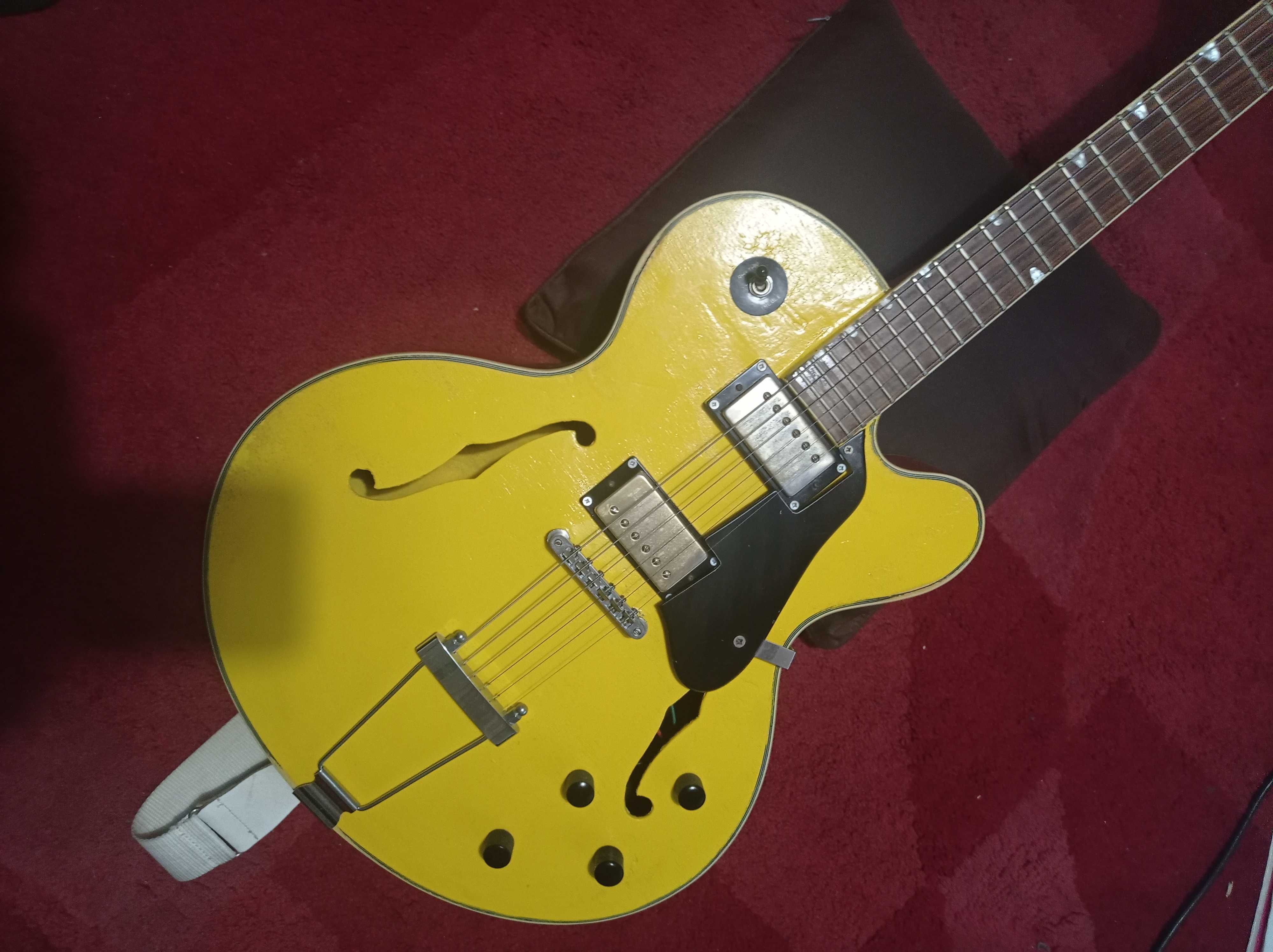 Guitarra Jazz Hollowbody Chinesa modelo L5.