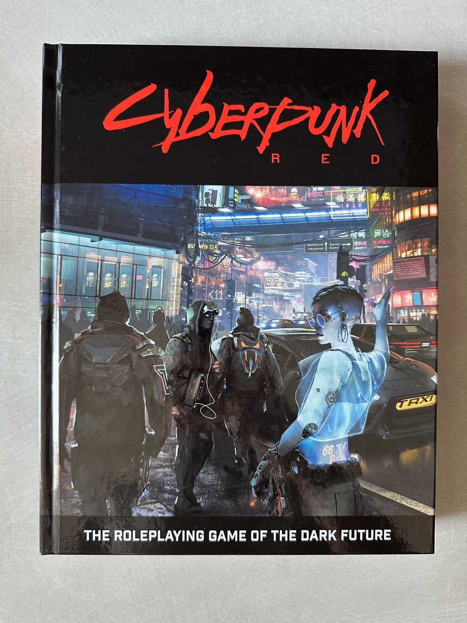 Podręcznik RPG Cyberpunk RED wersja angielska