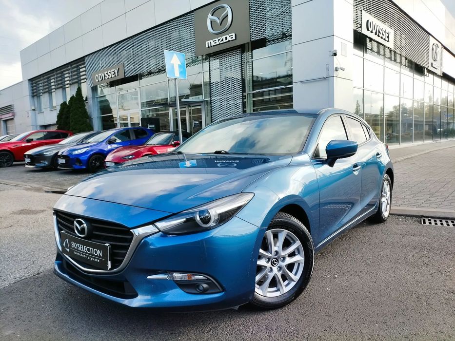Mazda 3 FL 2.0 120KM 6AT SkyEnergy+LED+NAVI (Salon Polska, serwis, bezwyp)