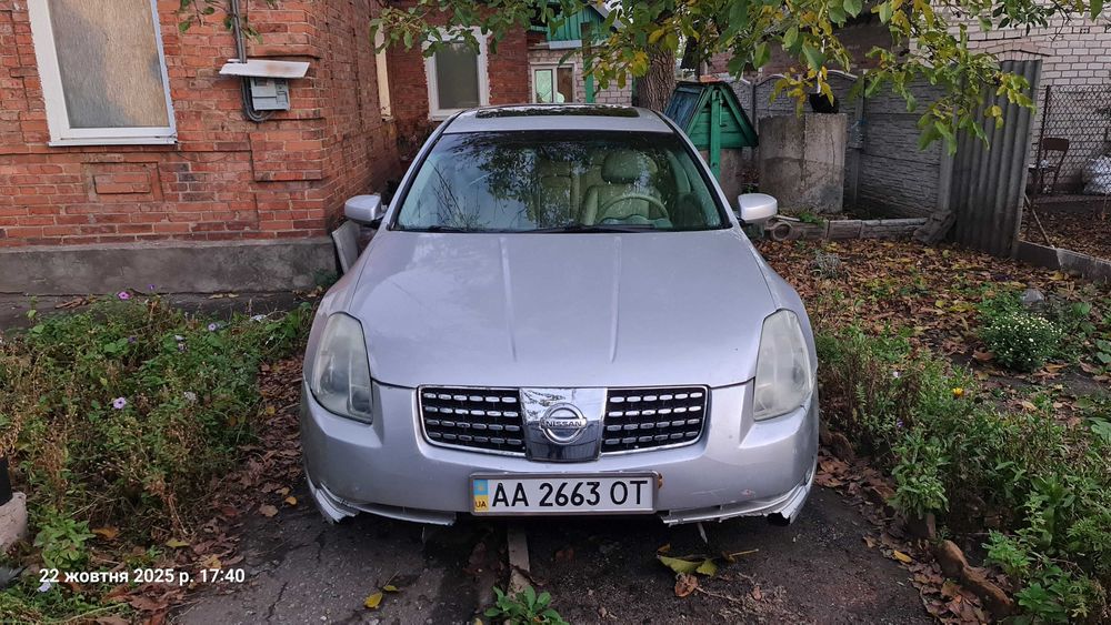 Автомобіль Nissaan Maxima A34 по техпаспорту