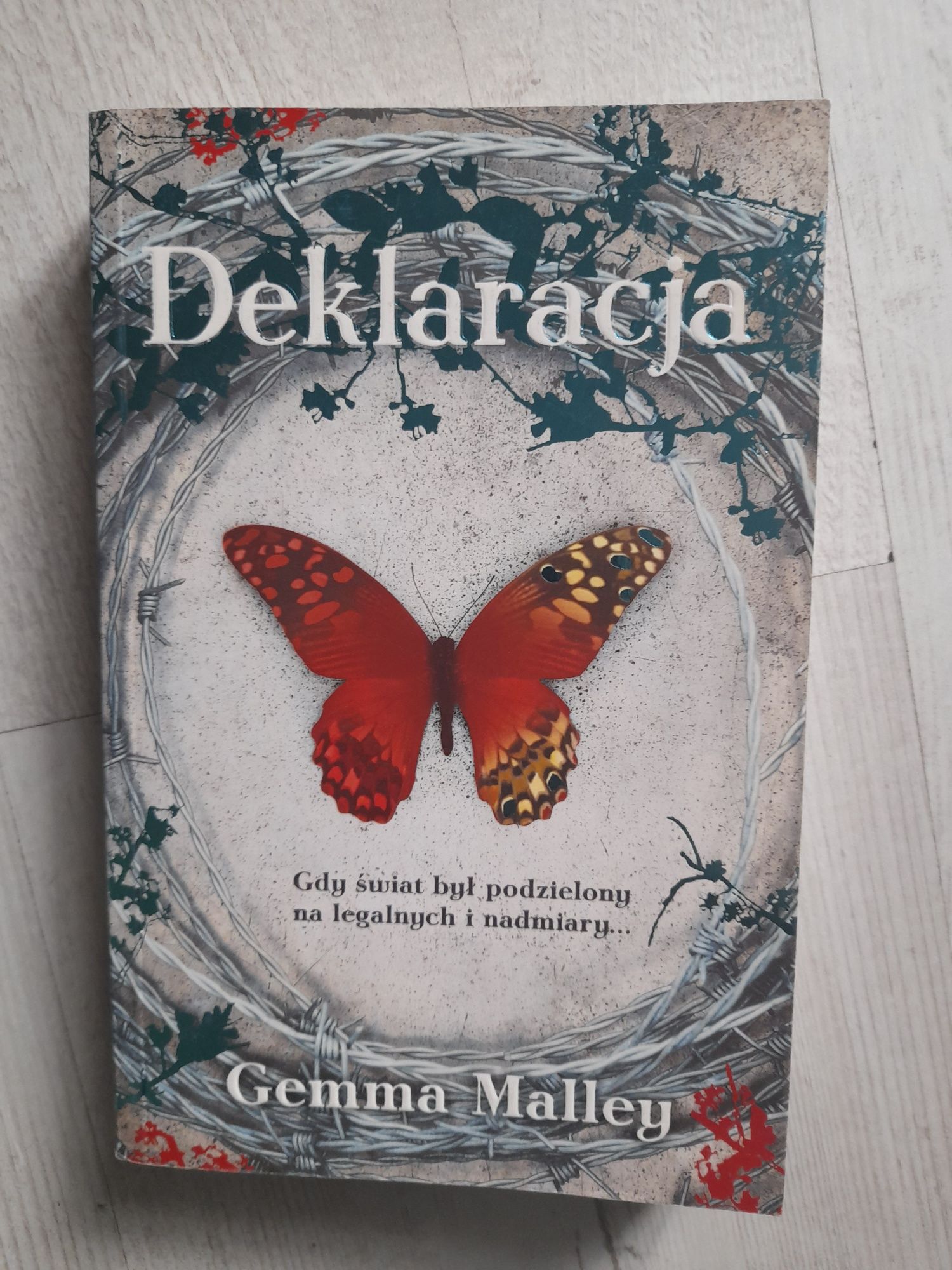 Książka Deklaracja Gemma Malley