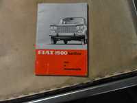 Manual Fiat 1500.