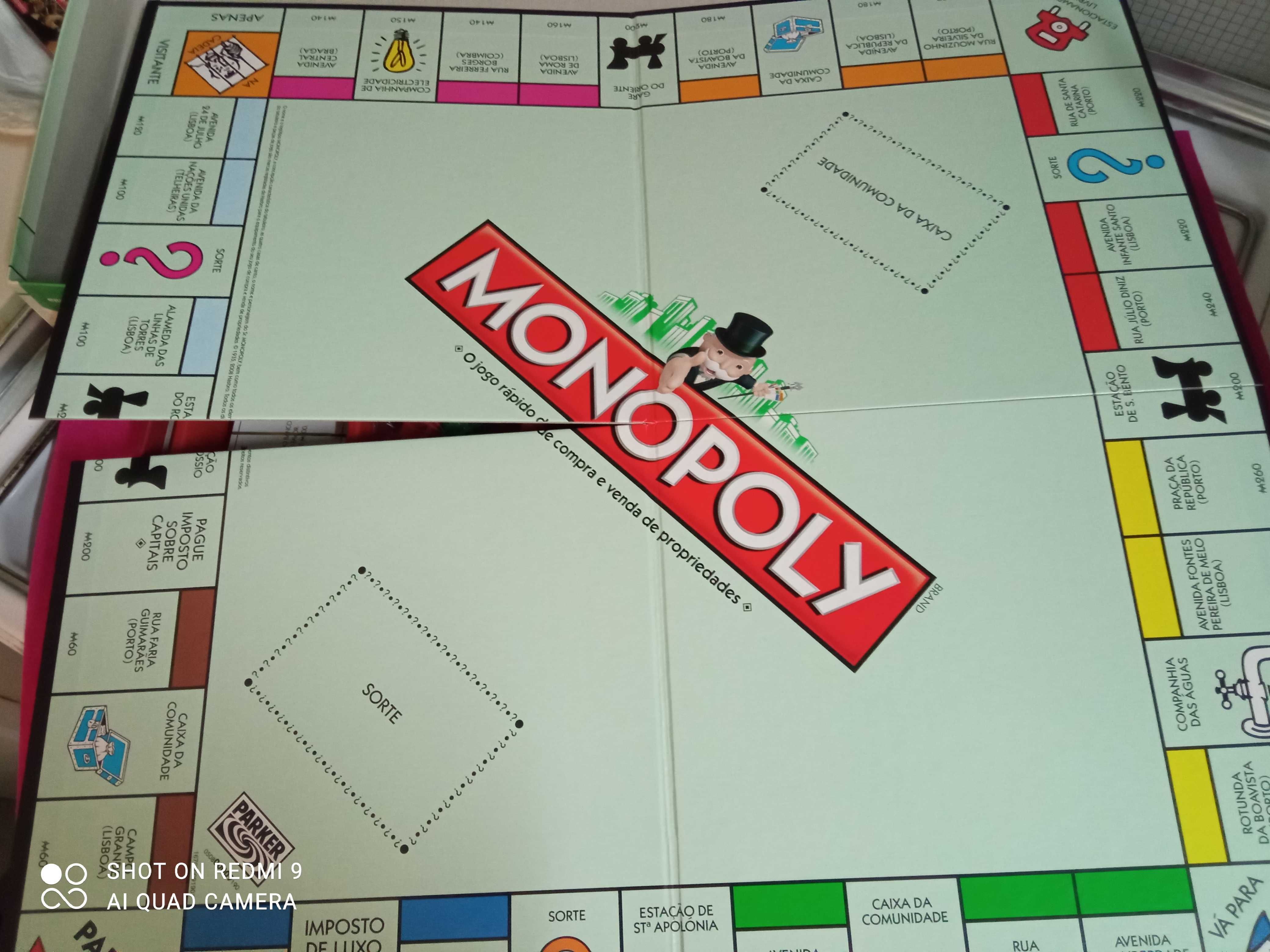 "MONOPOLY - Venda e Compra Propriedades_Dado Rápido" - como NOVO