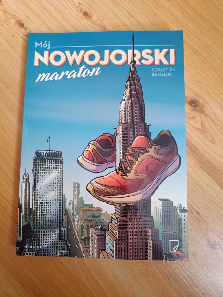 Nowy kopmis Mój Nowojorski Maraton Sebastian Samson