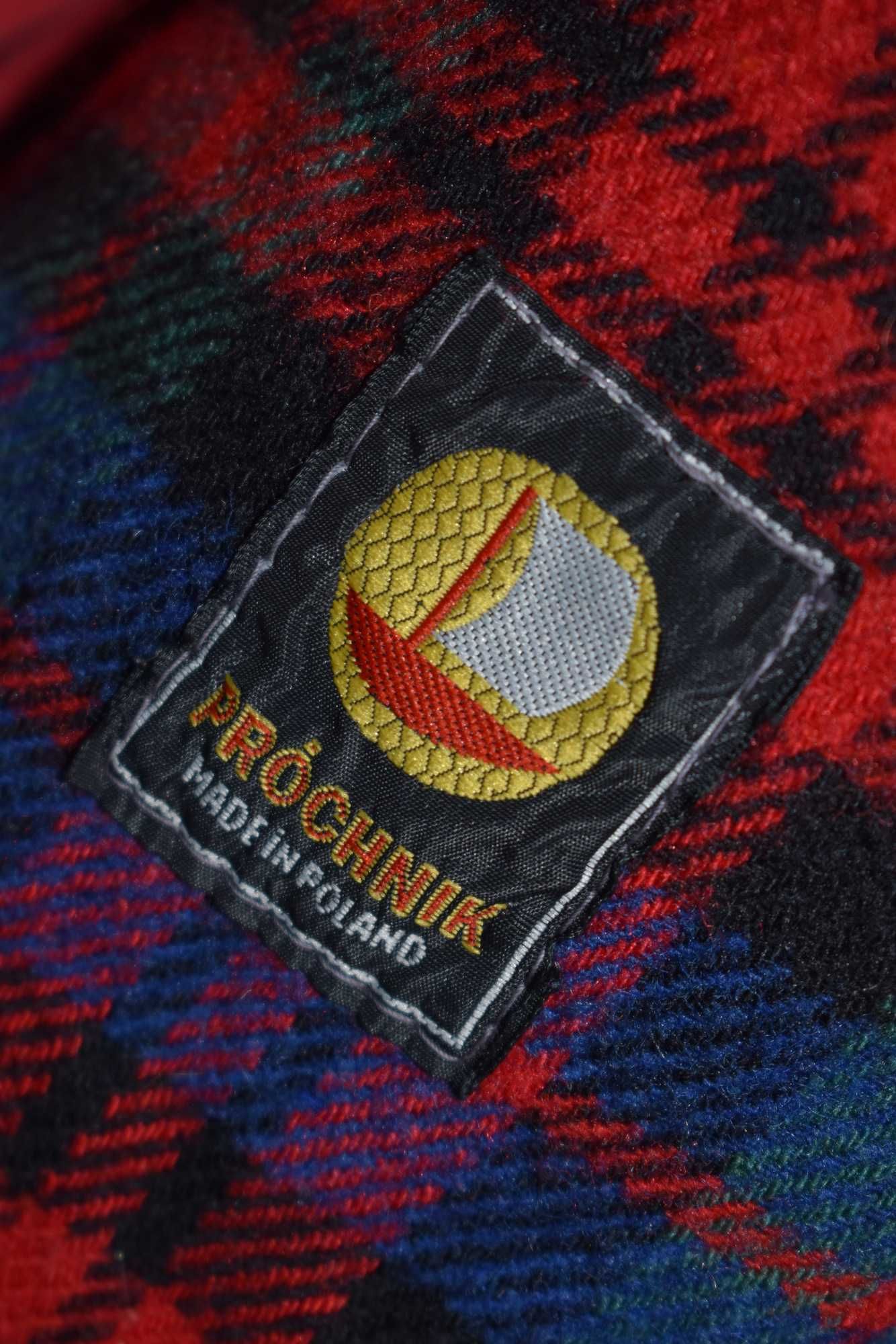 Kurtka zimowa wełniana M L płaszcz bosmanka elegancka Próchnik wełna