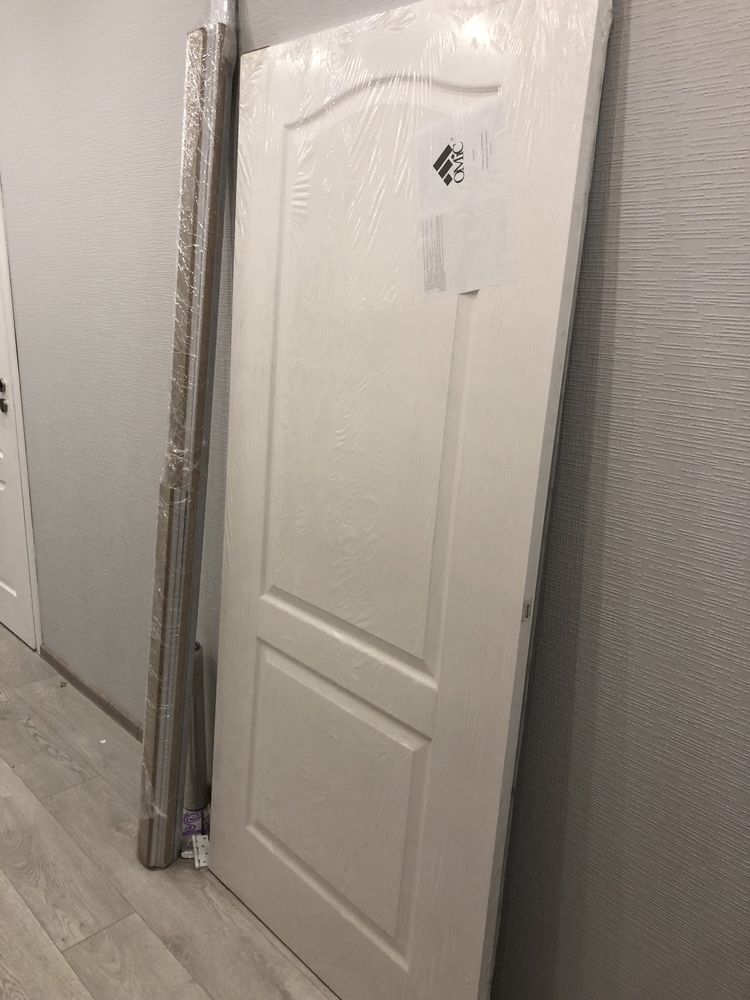 Двері під фарбування Оміс 90см з коробкою. Ціна в магазині 4200