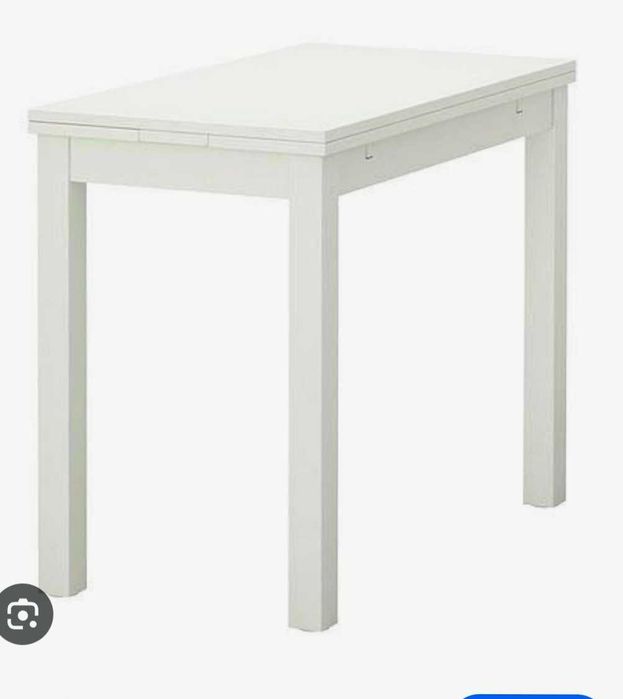 Mesa extensível branca