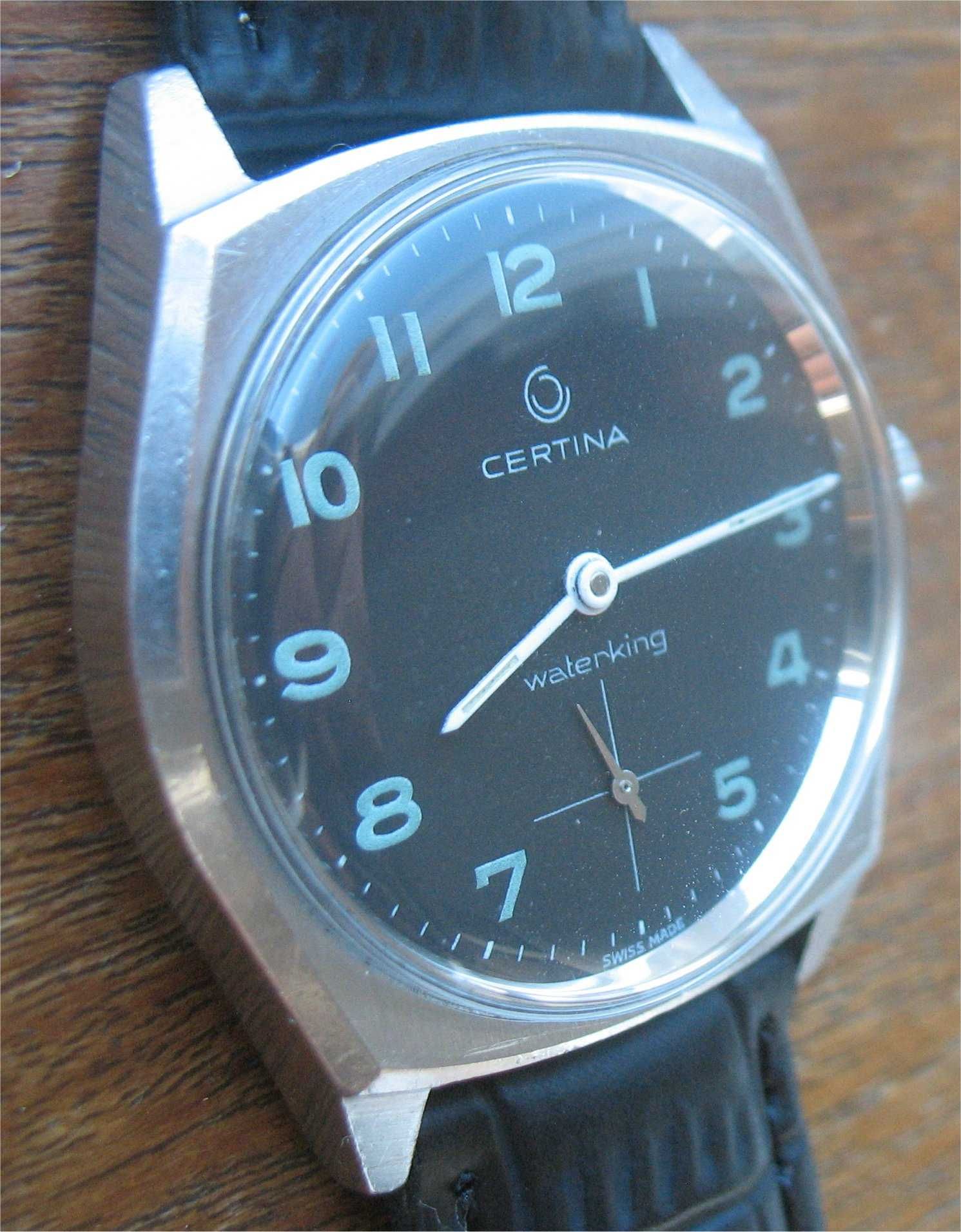 Relógio Vintage - Certina - Waterking - Swiss Made