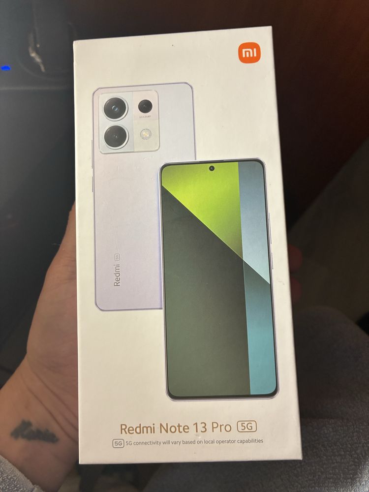Xiaomi redmi note 13 pro 5G / 256GB lilas novo .