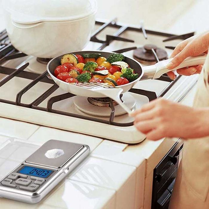 Waga elektorniczna jubilerska precyzyjna 0,01g/500g LCD+baterie zestaw