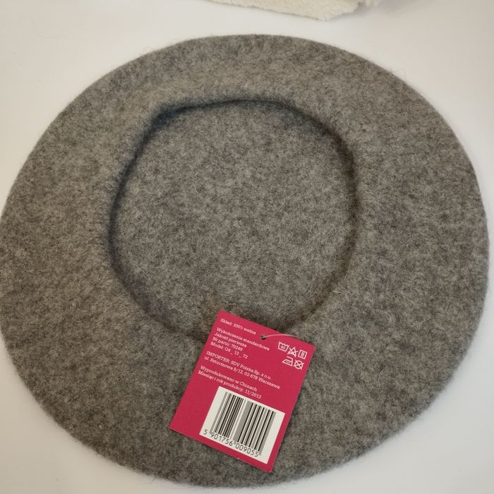 Klasyczny i elegancki beret damski – 100% wełna, nowy z metką!

Sprzed