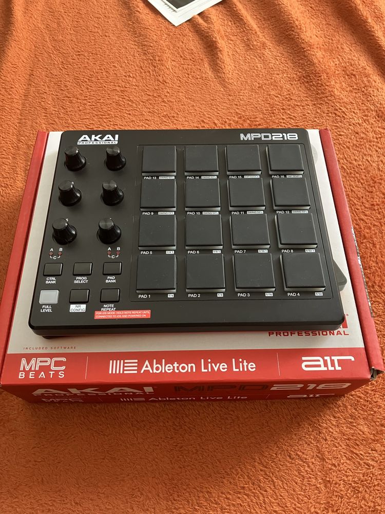 akai mpd218 pudełko instrukcja