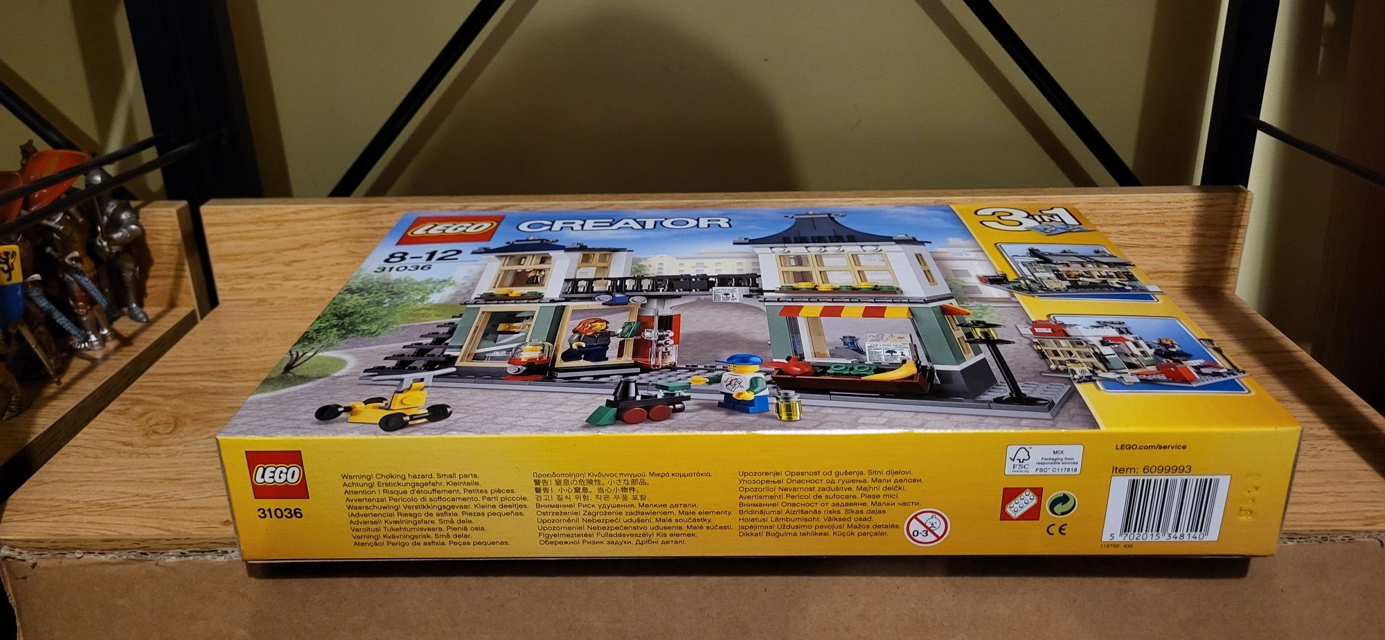 Lego Creator 3w1 31036 Sklep z zabawkami i owocami nowy zestaw