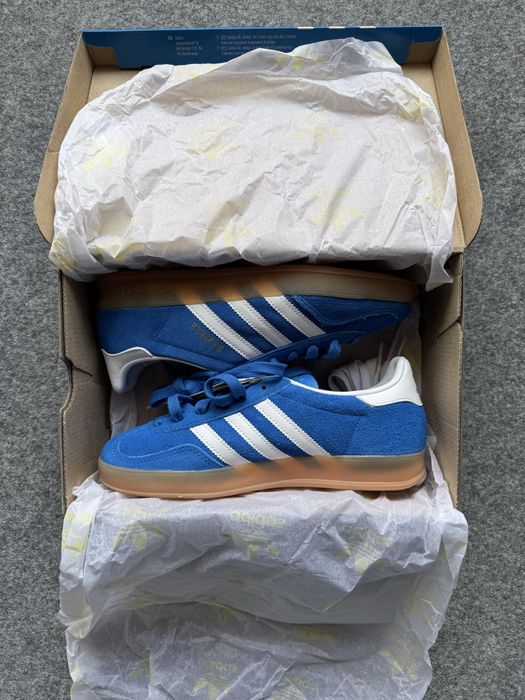 Adidas Gazelle Indoor Blue Bird Cloud White - 38 2/3