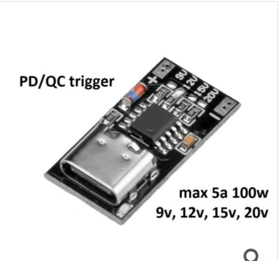 Модуль швидкої зарядки QC3.0, тригер, быстрая зарядка, повербанк