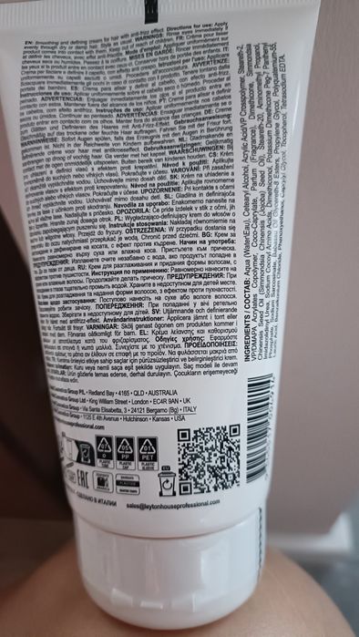 Leyton House krem wygładzający do włosów 150ml