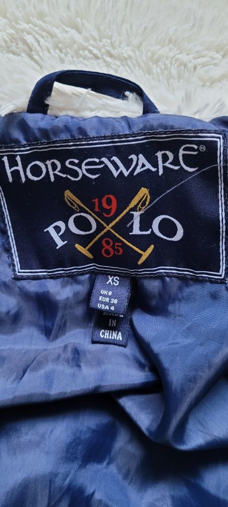 Horseware Polo b. ciepła kurtka jeździecka do jazdy konnej XS r 36