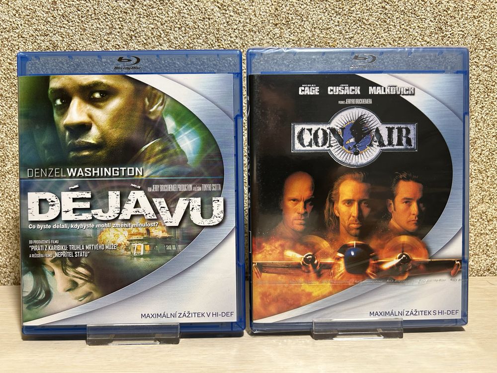 Blu-ray диски Amaray Беглец /Перл Харбор /Скала с переводом.