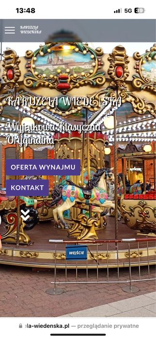 Wynajem karuzeli wiedeńskiej