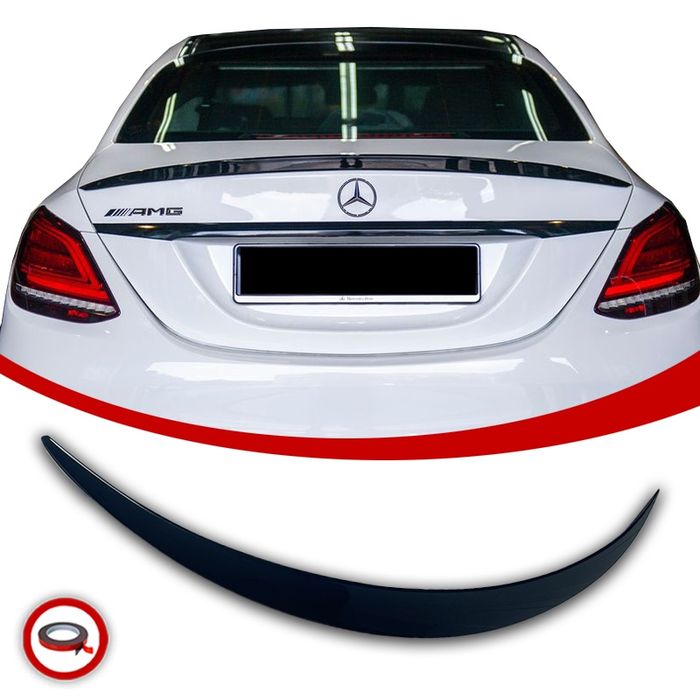 Mercedes W205 Lotka Spoiler Dokładka Tylna AMG STYLE Czarny Połysk