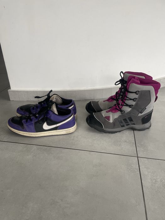 Buty śniegowce Adidas roz.39.5 buty Nike Jordan roz. 40