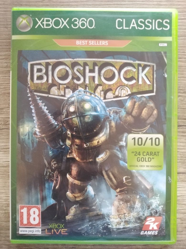 Bioshock xbox 360 gra