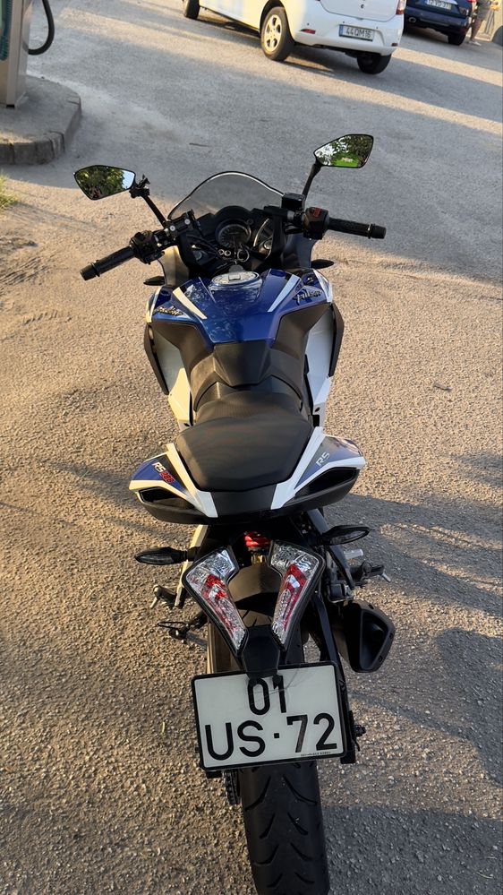 Mota Bajaj Pulsar RS200 7mil km 2018
