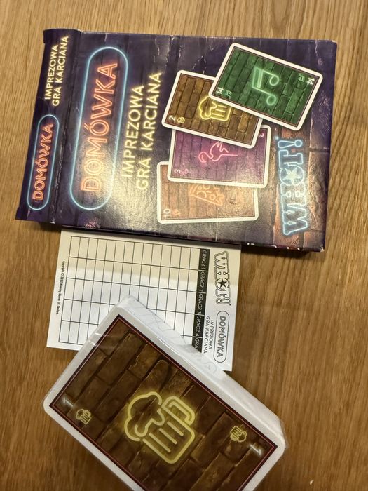 Gry Karciane dla DOROSŁYCH WHOT Domówka