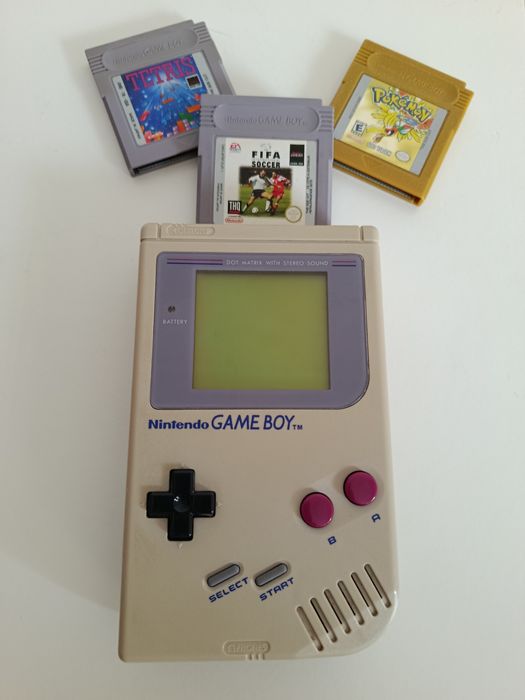 Gameboy com jogos