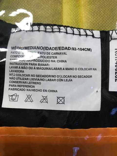 Fato de carnaval - bruxa
