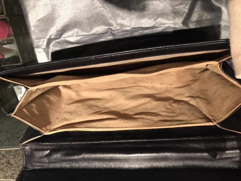 Carteira-Pochete luxo mao azul escuro/ Pele+cobra luxo