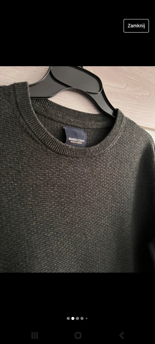 Sweter męski w rozmiarze M
